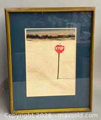 MaxSold Auction: Signed and Framed Watercolour Art  - Toronto (Ontario, Canada) SELLER MANAGED Reseller Online Auction - Chesswood Drive