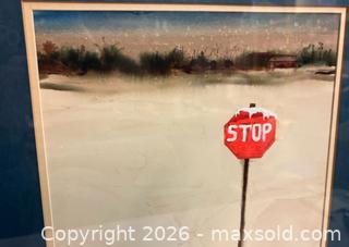 MaxSold Auction: Signed and Framed Watercolour Art  - Toronto (Ontario, Canada) SELLER MANAGED Reseller Online Auction - Chesswood Drive
