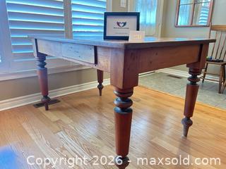 MaxSold Auction: Harvest Table - Milton (Ontario, Canada) SELLER MANAGED Downsizing Online Auction - Irving Terrace