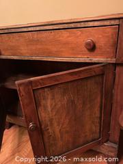 MaxSold Auction: Solid Oak Rustic Sideboard / Buffet with Drawer & Two Doors - Milton (Ontario, Canada) SELLER MANAGED Downsizing Online Auction - Irving Terrace