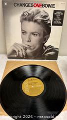MaxSold Auction: 1976 vinyl LP "ChangesOneBowie," the first greatest hits compilation by David Bowie.  - Toronto (Ontario, Canada) SELLER MANAGED Reseller Online Auction - Dartmoor Drive