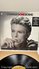 MaxSold Auction: 1976 vinyl LP "ChangesOneBowie," the first greatest hits compilation by David Bowie.  - Toronto (Ontario, Canada) SELLER MANAGED Reseller Online Auction - Dartmoor Drive