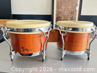 MaxSold Auction: LP (Latin Percussion) Djembe and Pair of Bongos - Chatham (New Jersey, USA) PARTNER MANAGED Estate Sale Online Auction - River Road