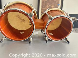MaxSold Auction: LP (Latin Percussion) Djembe and Pair of Bongos - Chatham (New Jersey, USA) PARTNER MANAGED Estate Sale Online Auction - River Road