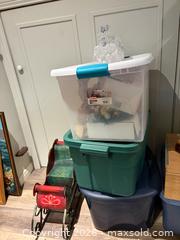 MaxSold Auction: Christmas Decorations Assortment with Boxed Artificial Tree - Brantford (Ontario, Canada) PARTNER MANAGED Estate Sale Online Auction - Marshall Street