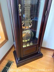 MaxSold Auction: Hentschel Chinook 3089 Grandfather Clock, Dark Cherry - Brantford (Ontario, Canada) PARTNER MANAGED Estate Sale Online Auction - Marshall Street