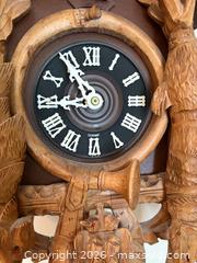 MaxSold Auction: Hunting-Motif Cuckoo Clock, Carved Wood, Mechanical - Brantford (Ontario, Canada) PARTNER MANAGED Estate Sale Online Auction - Marshall Street