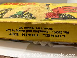 MaxSold Auction: Lionel No. 1609 Electric Train Set (Boxed) - Brantford (Ontario, Canada) PARTNER MANAGED Estate Sale Online Auction - Marshall Street