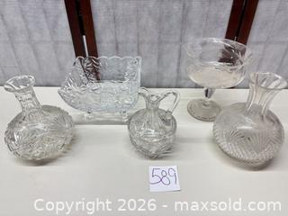 MaxSold Auction: ABPG Bowls, Vases and Cruet - Warwick (Rhode Island, USA) SELLER MANAGED Reseller Online Auction - Warwick Avenue