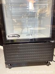 MaxSold Auction: KoolMore Upright Single-Glass Door Merchandiser Cooler - Warwick (Rhode Island, USA) SELLER MANAGED Reseller Online Auction - Warwick Avenue