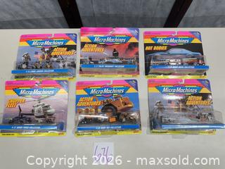 MaxSold Auction: Micro Machines 6 Sealed Carded Packs - Multiple Series - Warwick (Rhode Island, USA) SELLER MANAGED Reseller Online Auction - Warwick Avenue