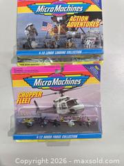 MaxSold Auction: Micro Machines 6 Sealed Carded Packs - Multiple Series - Warwick (Rhode Island, USA) SELLER MANAGED Reseller Online Auction - Warwick Avenue