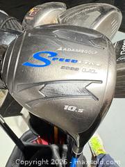 MaxSold Auction: Mixed Brands Right Hand Golf Clubs & Stand Bag with Multiple Drivers - Warwick (Rhode Island, USA) SELLER MANAGED Reseller Online Auction - Warwick Avenue