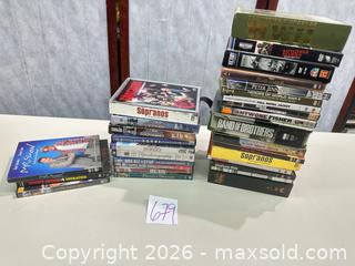 MaxSold Auction: Mixed DVD Lot — Movies, TV Series & Documentaries (30) - Warwick (Rhode Island, USA) SELLER MANAGED Reseller Online Auction - Warwick Avenue