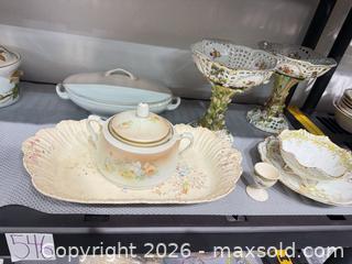 MaxSold Auction: Mixed Porcelain Serving Lot — Limoges & Johnson Bros - Warwick (Rhode Island, USA) SELLER MANAGED Reseller Online Auction - Warwick Avenue