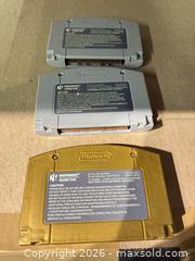 MaxSold Auction: Nintendo 64 Cartridges - Zelda Majora's Mask, Zelda Ocarina, Super Mario 64 - Warwick (Rhode Island, USA) SELLER MANAGED Reseller Online Auction - Warwick Avenue