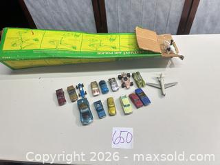 MaxSold Auction: Vintage Die-Cast Cars, Mattel VertiBird Playset, Air France Plane - Warwick (Rhode Island, USA) SELLER MANAGED Reseller Online Auction - Warwick Avenue