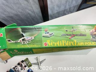 MaxSold Auction: Vintage Die-Cast Cars, Mattel VertiBird Playset, Air France Plane - Warwick (Rhode Island, USA) SELLER MANAGED Reseller Online Auction - Warwick Avenue