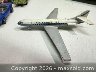 MaxSold Auction: Vintage Die-Cast Cars, Mattel VertiBird Playset, Air France Plane - Warwick (Rhode Island, USA) SELLER MANAGED Reseller Online Auction - Warwick Avenue