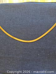 MaxSold Auction: 14K Gold Herringbone Necklace, 20-inch - Aurora (Colorado, USA) SELLER MANAGED Estate Sale Online Auction - East Lasalle Place