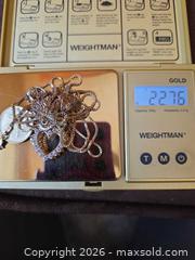 MaxSold Auction: 14K Gold Stamped Coin Pendant Necklaces (Multiple) - Aurora (Colorado, USA) SELLER MANAGED Estate Sale Online Auction - East Lasalle Place