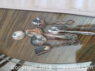 MaxSold Auction: 1847 Rogers Bros Silverplate Ornate Flatware & Serving Set (30–50 pc) - Aurora (Colorado, USA) SELLER MANAGED Estate Sale Online Auction - East Lasalle Place
