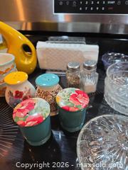 MaxSold Auction: 6-10 Piece Assorted Kitchen Accessories Lot - Ceramic, Glass, Plastic - Aurora (Colorado, USA) SELLER MANAGED Estate Sale Online Auction - East Lasalle Place