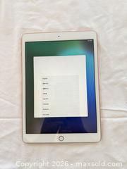 MaxSold Auction: Apple iPad A2197 10.2" Rose Gold (Wi?Fi, Touch ID) - Aurora (Colorado, USA) SELLER MANAGED Estate Sale Online Auction - East Lasalle Place