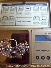 MaxSold Auction: Assorted 10 k Gold- with Multi-Colored Semi-Precious Stones stamped - Aurora (Colorado, USA) SELLER MANAGED Estate Sale Online Auction - East Lasalle Place