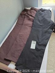 MaxSold Auction: Dream Jeannees / Buster Factory Pull-On Pants, XL/L, Black & Brown - Aurora (Colorado, USA) SELLER MANAGED Estate Sale Online Auction - East Lasalle Place