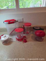 MaxSold Auction: Henning Lee Decor Plastic Food Prep Set with Pitcher & Chopper - Aurora (Colorado, USA) SELLER MANAGED Estate Sale Online Auction - East Lasalle Place