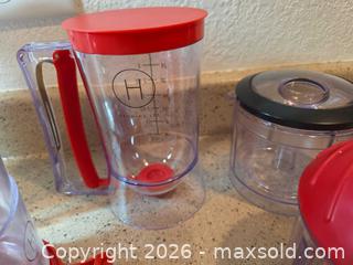 MaxSold Auction: Henning Lee Decor Plastic Food Prep Set with Pitcher & Chopper - Aurora (Colorado, USA) SELLER MANAGED Estate Sale Online Auction - East Lasalle Place