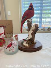 MaxSold Auction: Jim Shore Cardinal Holiday Figurine Set with Glass Votive - Aurora (Colorado, USA) SELLER MANAGED Estate Sale Online Auction - East Lasalle Place