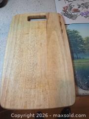 MaxSold Auction: Lot of 4 Cutting Boards, Mixed Materials, Medium & Large - Aurora (Colorado, USA) SELLER MANAGED Estate Sale Online Auction - East Lasalle Place
