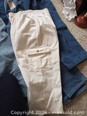 MaxSold Auction: Maxsold Denim Cargo Jeans Size 12 / M - Aurora (Colorado, USA) SELLER MANAGED Estate Sale Online Auction - East Lasalle Place