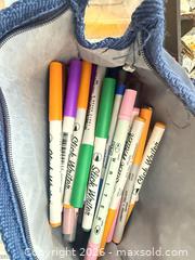MaxSold Auction: Mixed Art Supplies Lot: Paints, Markers, Pencils & Brushes - Aurora (Colorado, USA) SELLER MANAGED Estate Sale Online Auction - East Lasalle Place