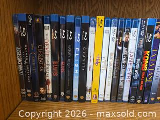 MaxSold Auction: Mixed Blu-ray, DVD & Audiobook CD Lot (~30–40 items) - Aurora (Colorado, USA) SELLER MANAGED Estate Sale Online Auction - East Lasalle Place