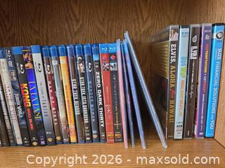 MaxSold Auction: Mixed Blu-ray, DVD & Audiobook CD Lot (~30–40 items) - Aurora (Colorado, USA) SELLER MANAGED Estate Sale Online Auction - East Lasalle Place