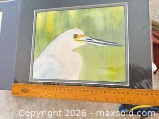 MaxSold Auction: Set of 9–12 Matted Watercolor Prints with 11 x 14 in Mats - Aurora (Colorado, USA) SELLER MANAGED Estate Sale Online Auction - East Lasalle Place