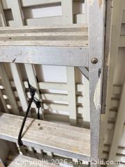 MaxSold Auction: Aluminum 6-Step Self-Supporting Step Ladder with Top Platform - Saanich (British Columbia, Canada) PARTNER MANAGED Moving Online Auction - Arbutus Road (CONDO)