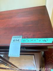 MaxSold Auction: Cherry Wood China Cabinet with 2 Glass Doors - Saanich (British Columbia, Canada) PARTNER MANAGED Moving Online Auction - Arbutus Road (CONDO)