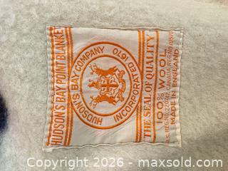 MaxSold Auction: Hudson Bay Wool Blanket  - Saanich (British Columbia, Canada) PARTNER MANAGED Moving Online Auction - Arbutus Road (CONDO)