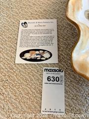 MaxSold Auction: Large Shell-Shaped Decorative Art Piece by Mussels & More - Saanich (British Columbia, Canada) PARTNER MANAGED Moving Online Auction - Arbutus Road (CONDO)