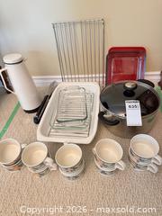 MaxSold Auction: Mixed Kitchenware Lot: Cookware, Bakeware, Drinkware & Accessories - Saanich (British Columbia, Canada) PARTNER MANAGED Moving Online Auction - Arbutus Road (CONDO)