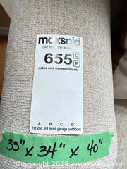 MaxSold Auction: Traditional Light Gray Fabric Tufted Rocking Swivel Armchair - Saanich (British Columbia, Canada) PARTNER MANAGED Moving Online Auction - Arbutus Road (CONDO)