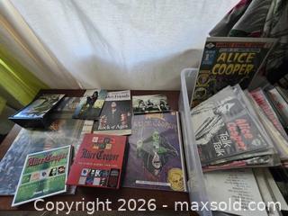 MaxSold Auction: Alice Cooper Mega Fan Collection Lot with Vinyl, CDs, Marvel Premiere #50 Comic - Hamilton (Ontario, Canada) SELLER MANAGED Estate Sale Online Auction - East 35th Street