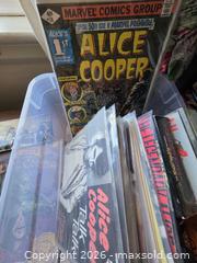 MaxSold Auction: Alice Cooper Mega Fan Collection Lot with Vinyl, CDs, Marvel Premiere #50 Comic - Hamilton (Ontario, Canada) SELLER MANAGED Estate Sale Online Auction - East 35th Street