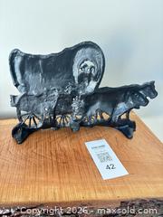 MaxSold Auction: Cast Iron Black Western Decorative Doorstop Figurine - Quinte West (Ontario, Canada) SELLER MANAGED Downsizing Online Auction - Rosewood Drive
