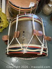MaxSold Auction: Antique Drum A - Greater Napanee (Ontario, Canada) PARTNER MANAGED Estate Sale Online Auction - Camden Road