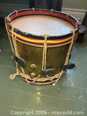MaxSold Auction: Antique Drum A - Greater Napanee (Ontario, Canada) PARTNER MANAGED Estate Sale Online Auction - Camden Road